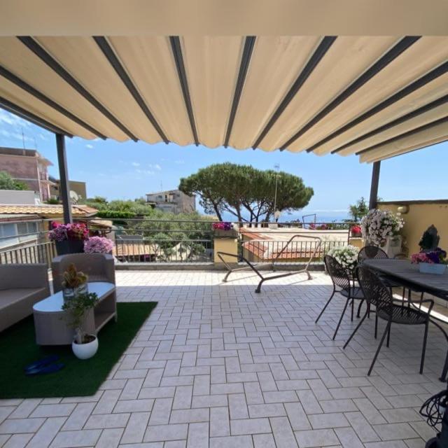 Seeview Rooftop House Between Sorrento And Amalfi Villa Massa Lubrense Exterior photo